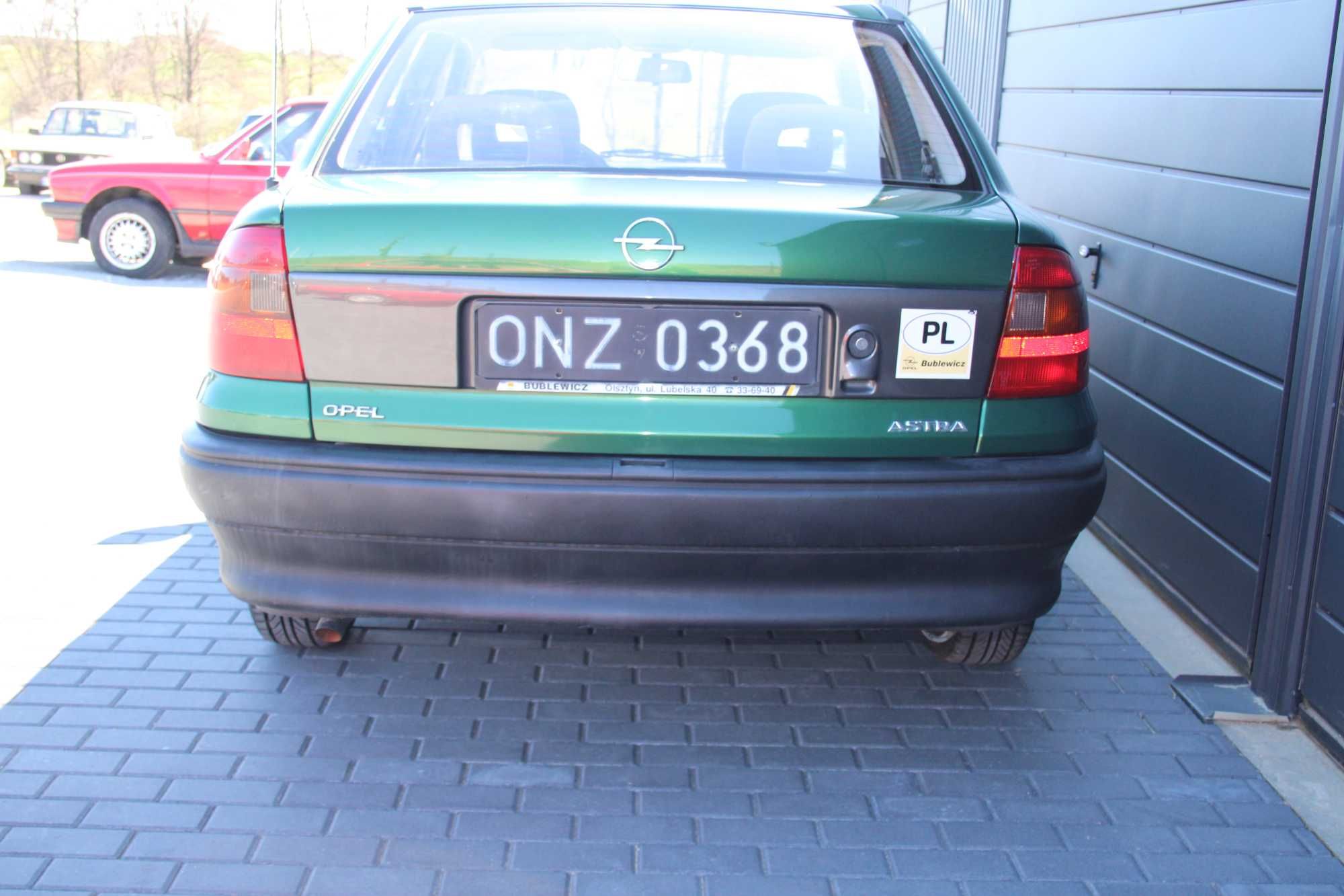 Opel Astra F 1.4 8v 1996 59.000km Salon Bublewicz  Stan Kolekcjonerski