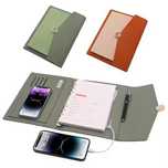 Клатч - смарт щоденник блокнот з зарядкою, Power Bank, USB-флешкою