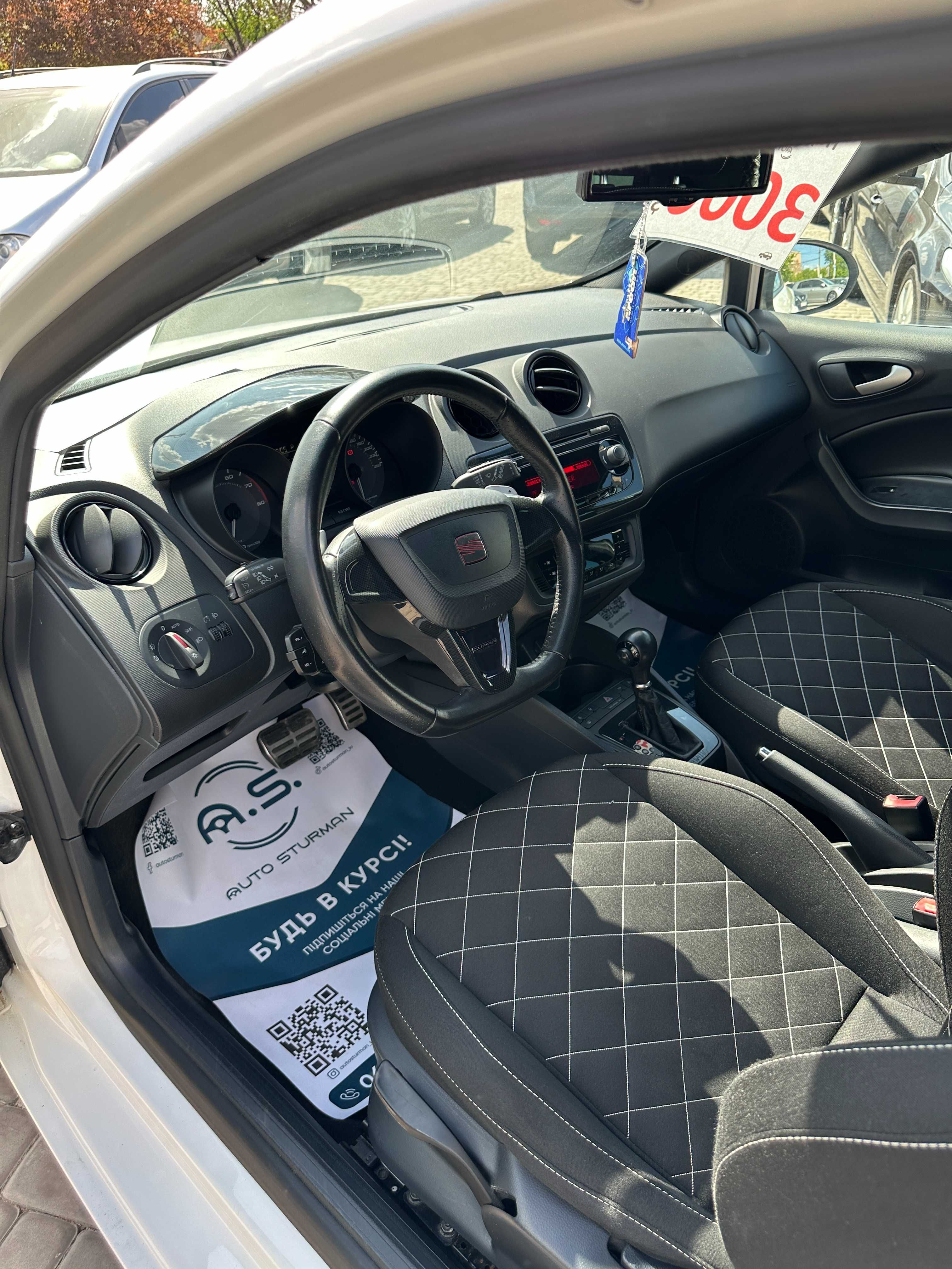 Продам  Seat Ibiza Cupra 2011 рік можлива розстрочка,кредит,обмін!