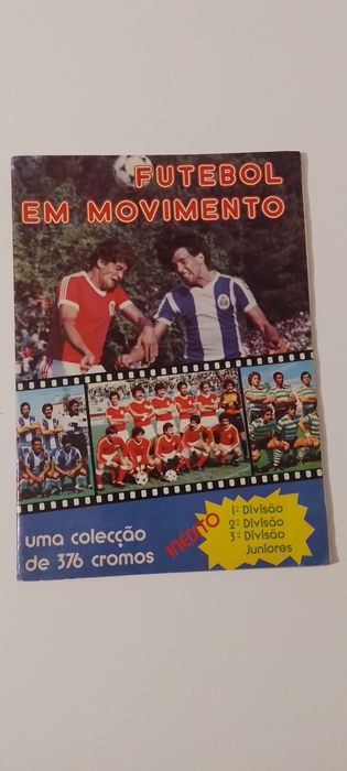 Caderneta Futebol em movimento