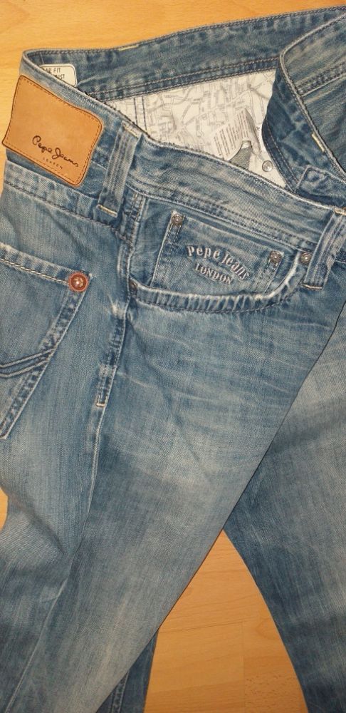 Spodnie jeans męskie roz L, W32L34 * Pepe Jeans London