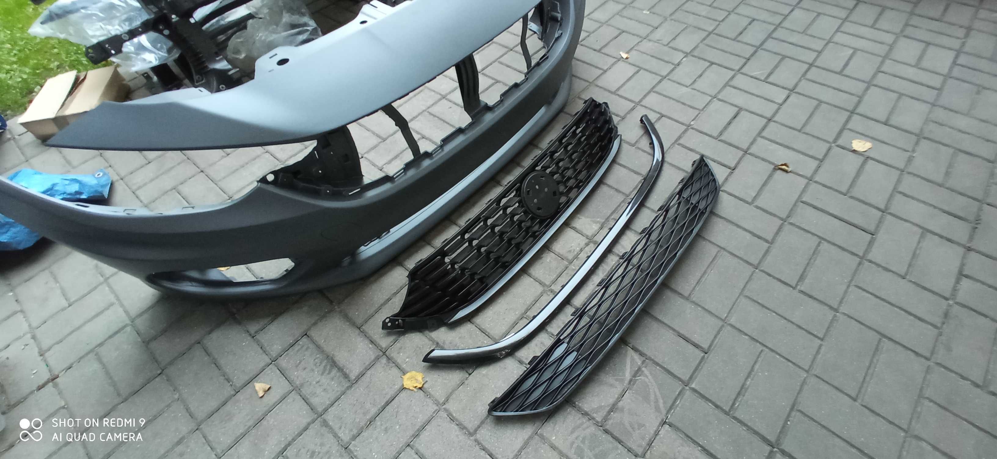 FIAT TIPO II zderzak + grill + kratka + listwa