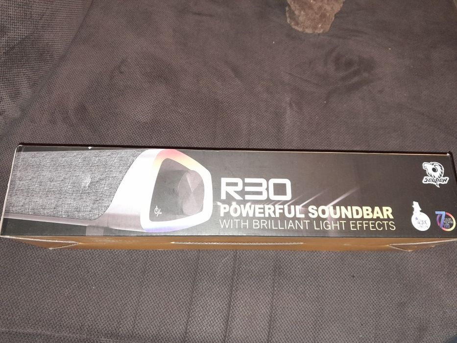 Glośnik komputerowy soundbar led soulion r30