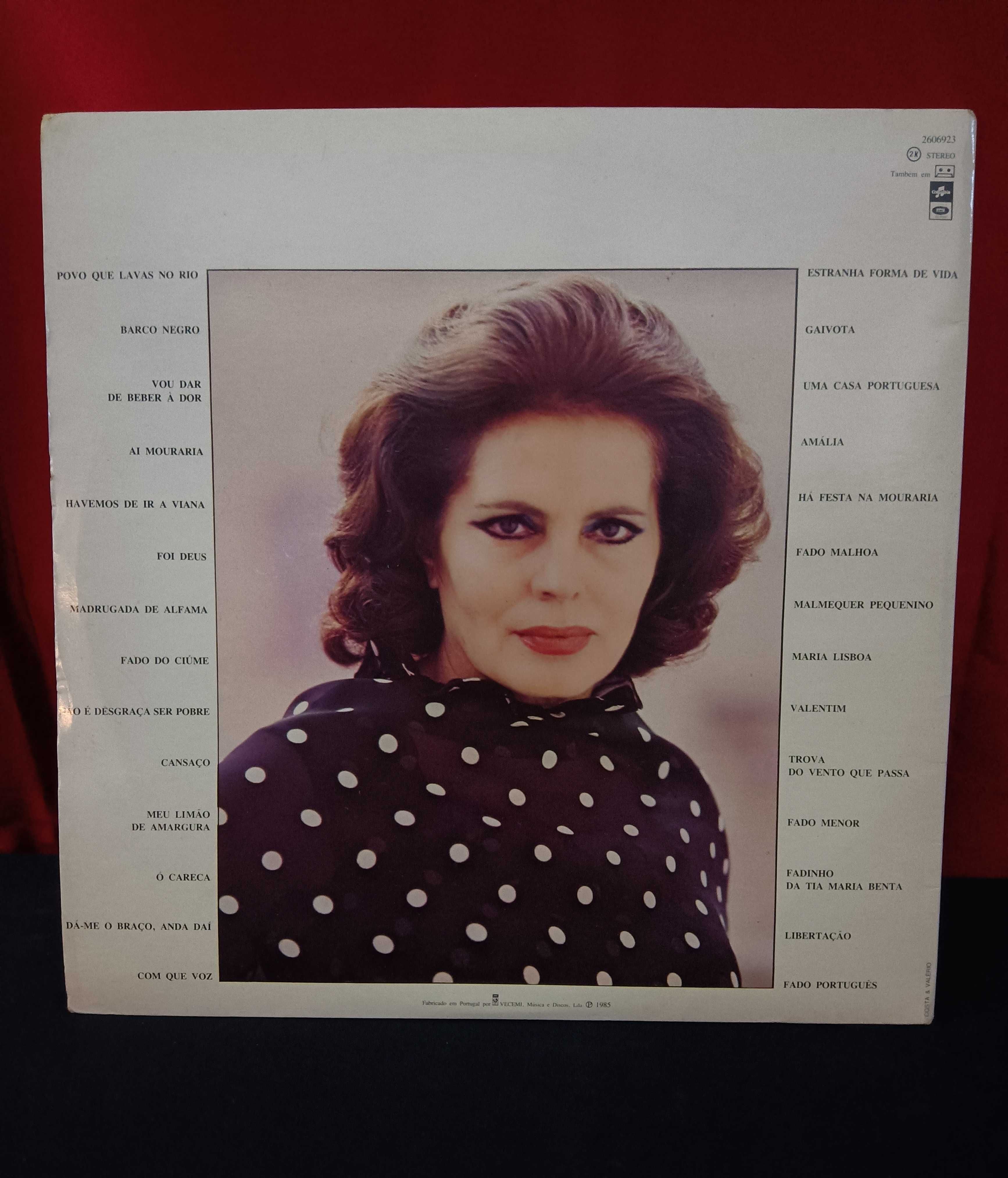 Amalia Rodrigues em Vinil 2 albus