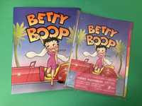 Capa de argolas escolar mais separadores da Betty Boop Anos 80 Ambar