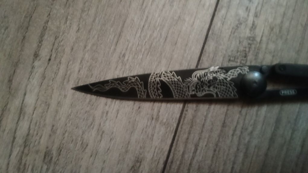 Фирменный Нож Deejo "Japanese Dragon"