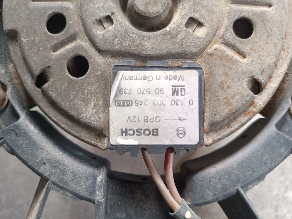 wentylator chłodnicy BOSCH opel zafira A, Astra