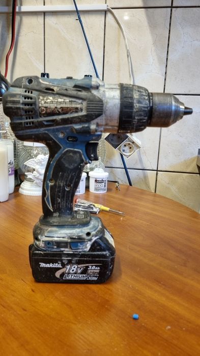 Wkrętarko wiertarka Makita DHP458 SPRAWNA