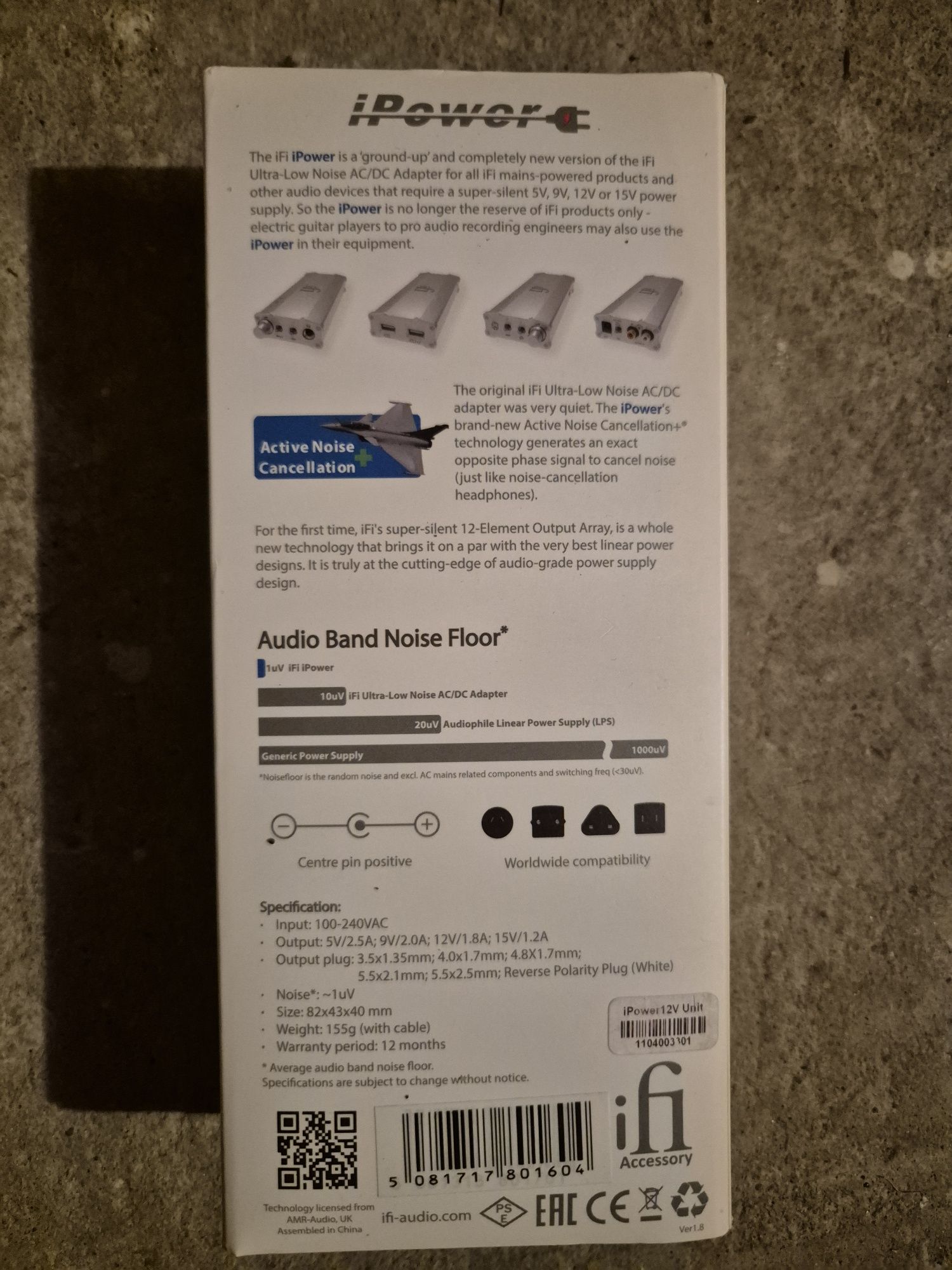 AirDac Arcam streamer+ cichy zasilacz ipower
