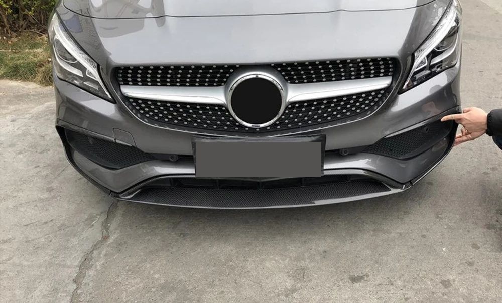 Mercedes CLA 45 C117 Bodykit Spoilery Lotka Komplet Czarny Połysk