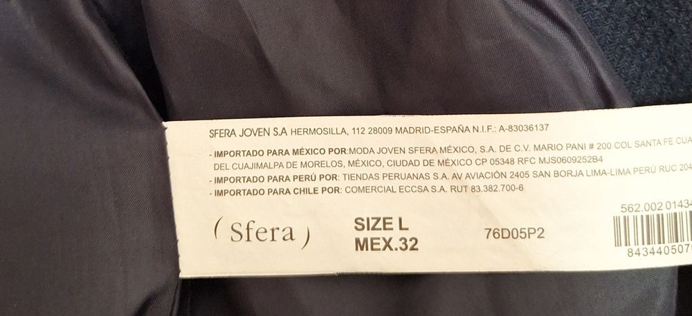 Blazer de fazenda Sfera L