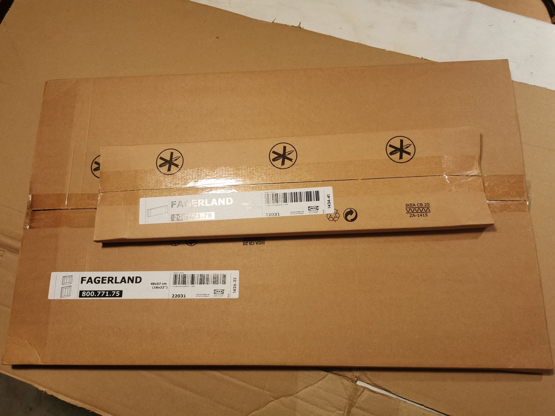 Ikea faktum fagerland komplet frontów do szafki