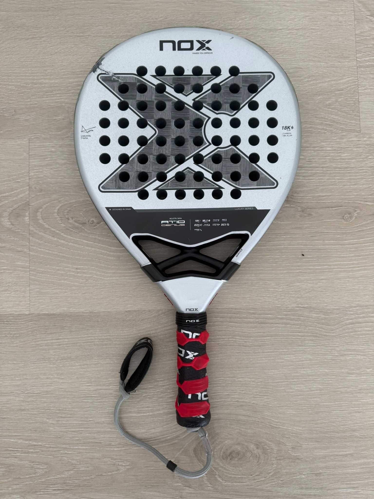 Conjunto 4 raquetes padel + 2x bolsas + malote