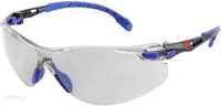 Okulary ochronne bezbarwne 3M Solus S1101SGAF - oprawka niebieska