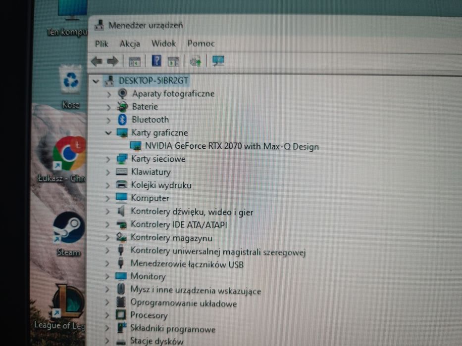 Lenovo Legion Y740-17IRHg i7-9750H/16GB RTX2070 Max-Q 144HZ