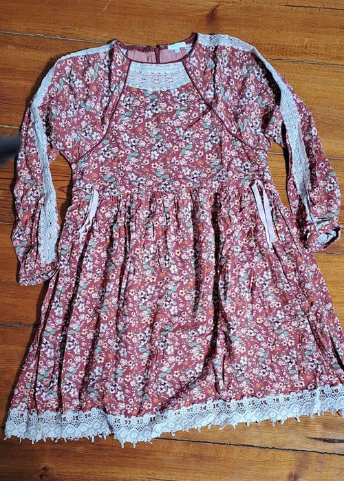 Vestido florido 12 anos