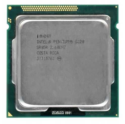Intel Pentium DUAL-CORE G620 2.6GHz LGA1155.