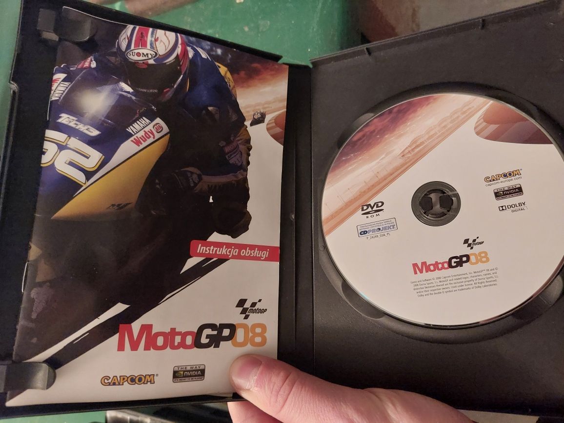 Moto GP 08 gra PC wyścigi polska wersja językowa