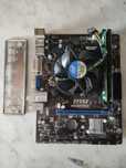 Intel Core I5-4440, Płyta MSI H81M-P33, 2x2GB DDR3