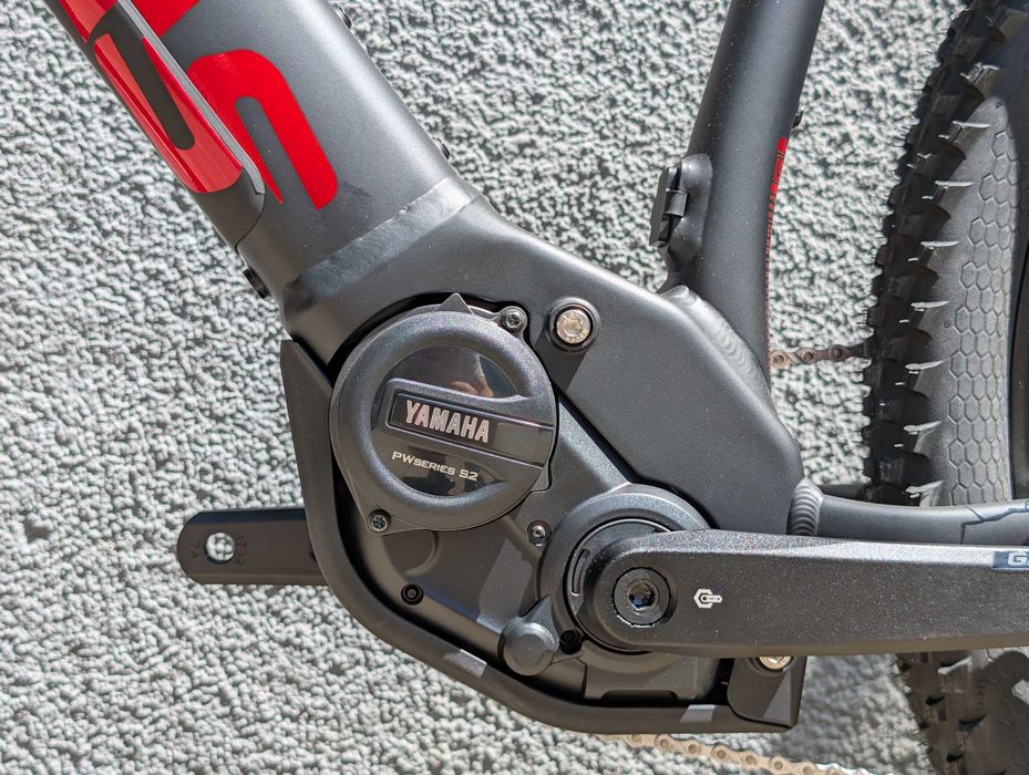 Rower elektryczny GASGAS Tra 4, Yamaha, Rock shox L