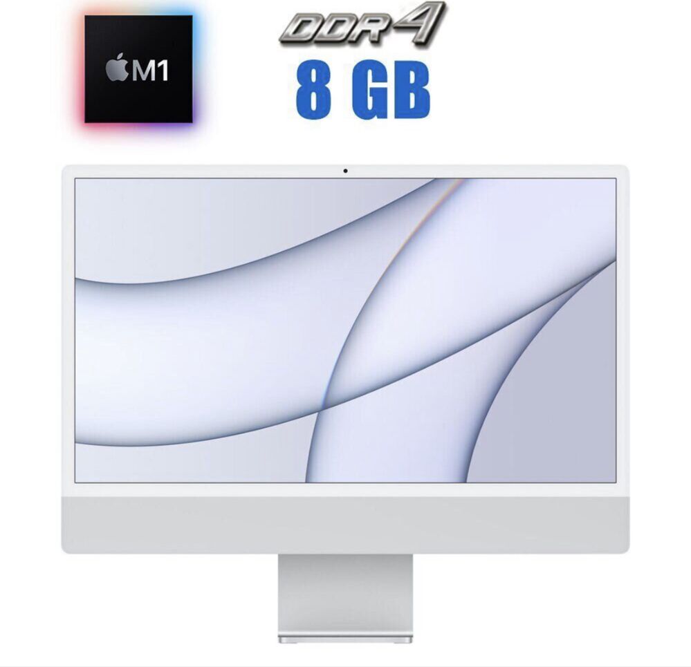 Новий моноблок Apple iMac 24 M1 / 24" (4480x2520)