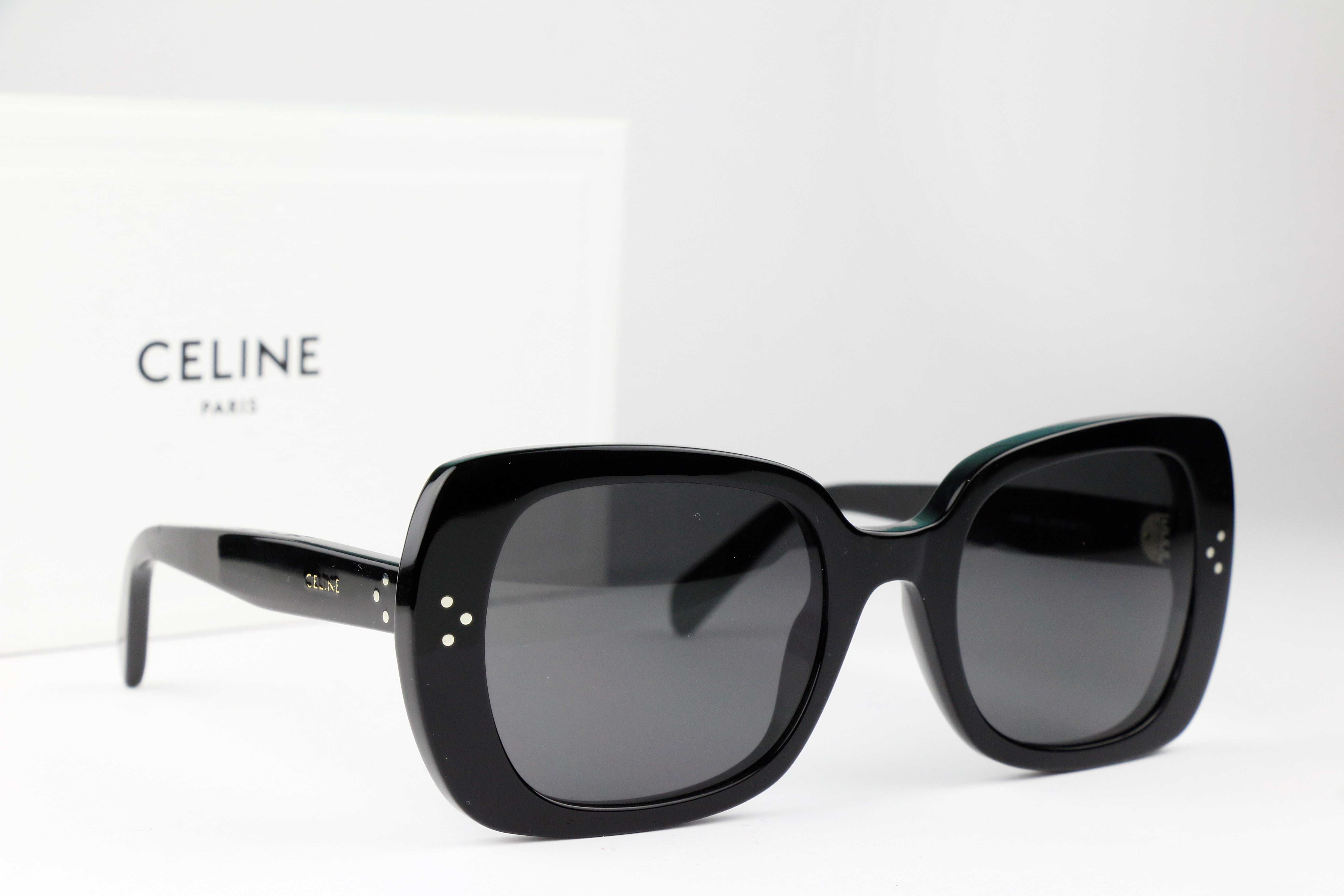 Nowe, ORYGINALNE Celine CL40188I Czarne