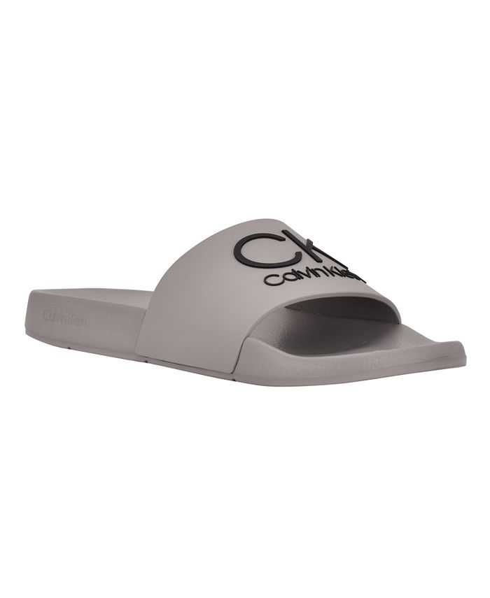 Шлепанцы calvin klein(ck slide sandal)с америки 12us,11us,10us,9us,8us