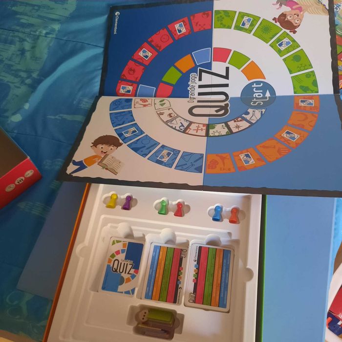 jogo de Tabuleiro "O Grande Jogo Quiz" Clementoni