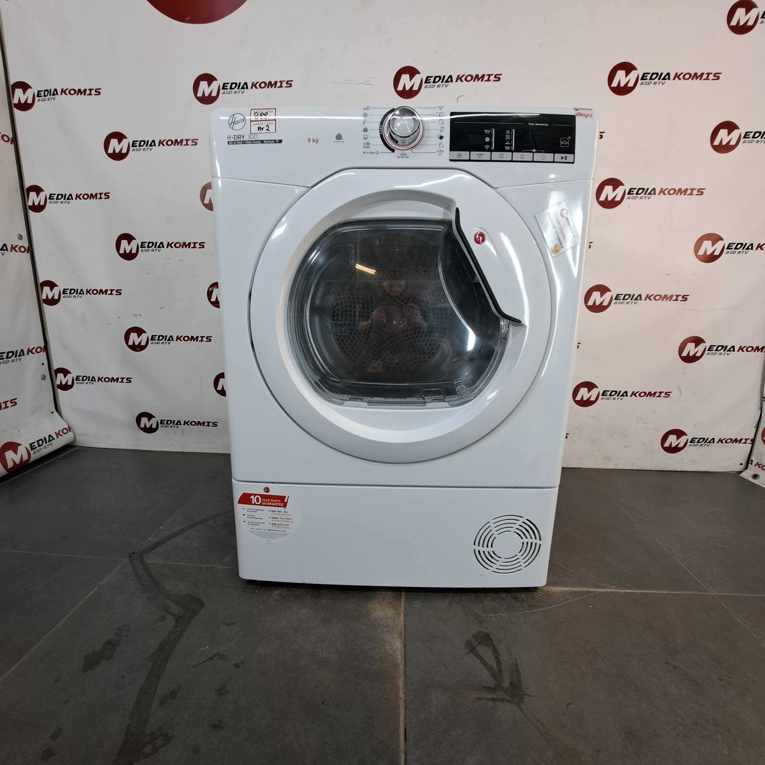 Suszarka Hoover HLE H9A2TE-S [12mscy-gwar] A++/9kg/pompa ciepła [2]