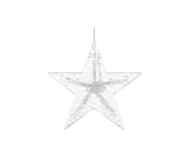 Kurtyna świetlna 108 lampek LED kolor ciepły biały nowa