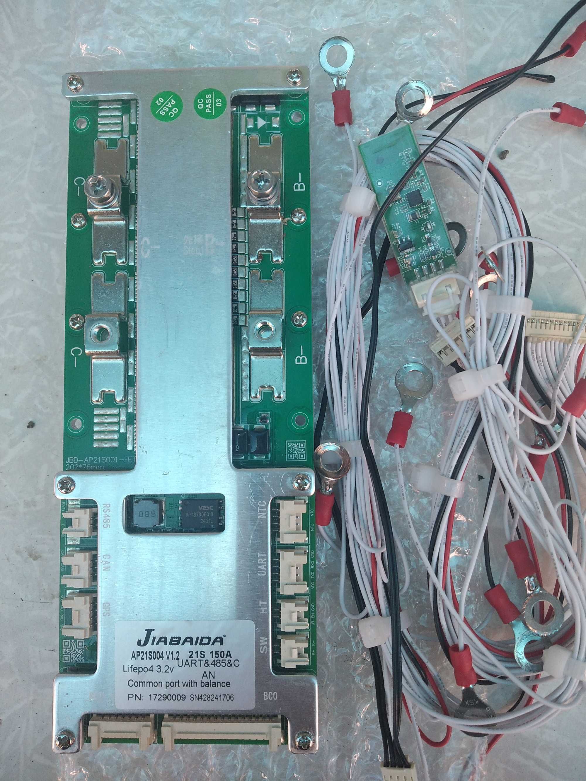 Bms Jiabaida 150А 48В балансир для аккумуляторной батареи