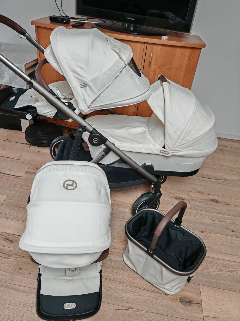 Cybex gazelle S seashell beige