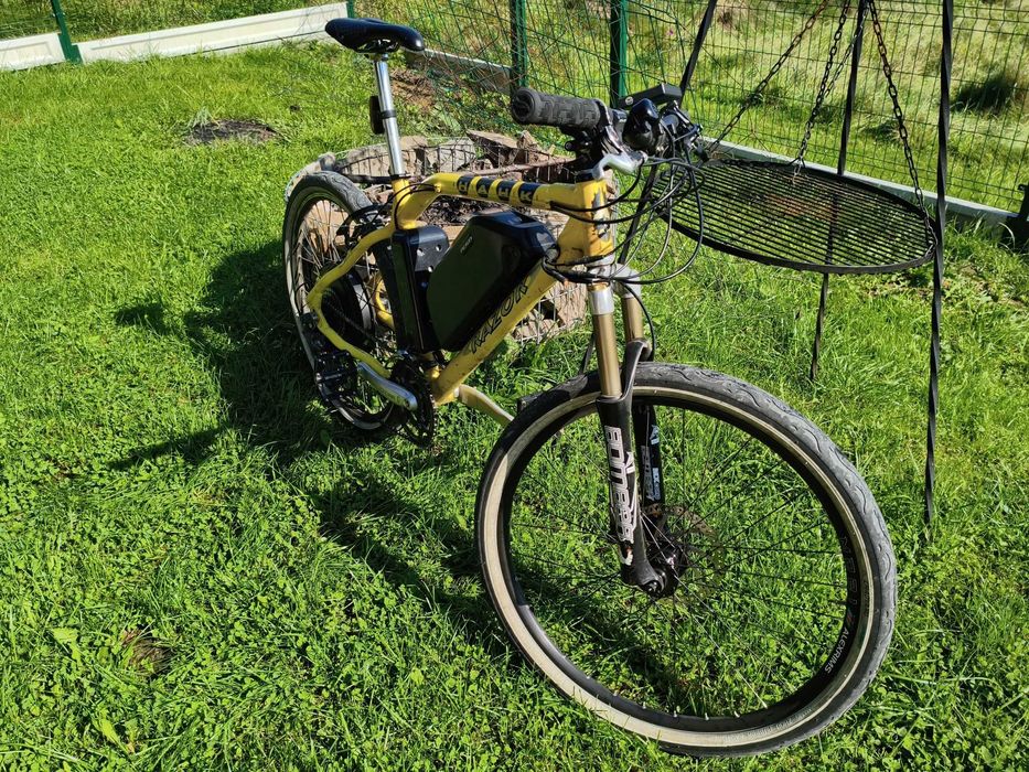 Rower Elektryczny Hawk - konwersja Mxus 30H 1500W (nawój 10x6)