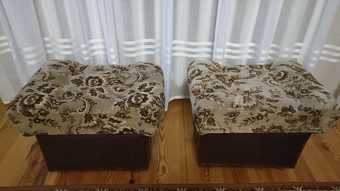 Fotele, pufy, zaslony w bardzo dobrym stanie