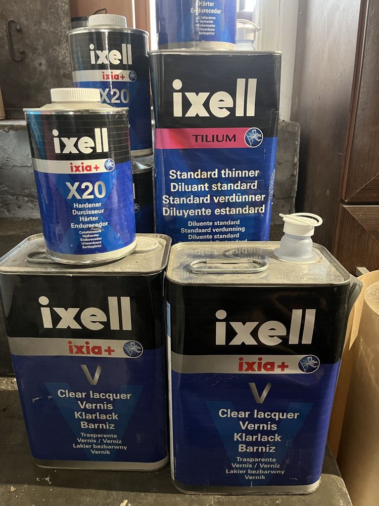 Ixell lakier bezbarwny klar
