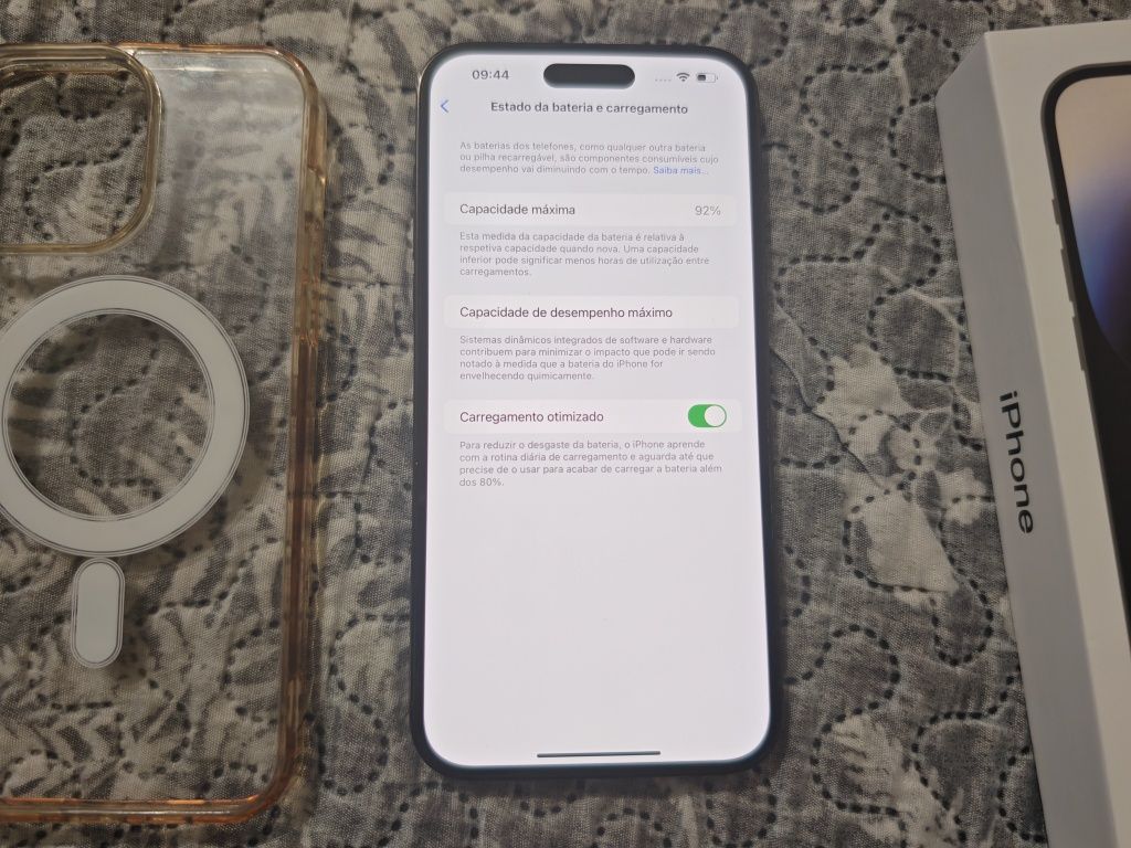Troco/Vendo iPhone 14 Pro Max 256gb com caixa e acessórios!