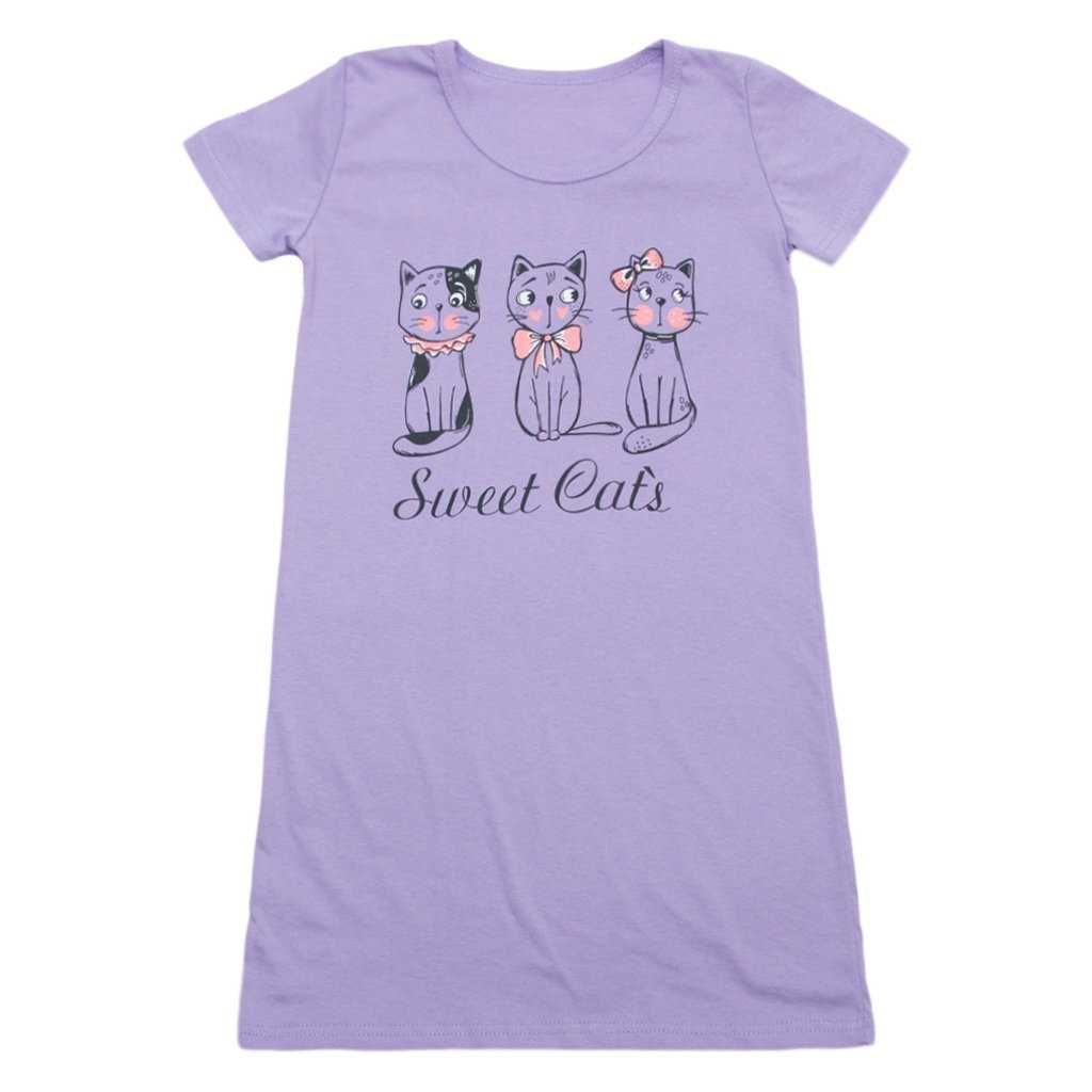 Нічна сорочка для дівчинки, дитяча ночнушка, одяг для сну