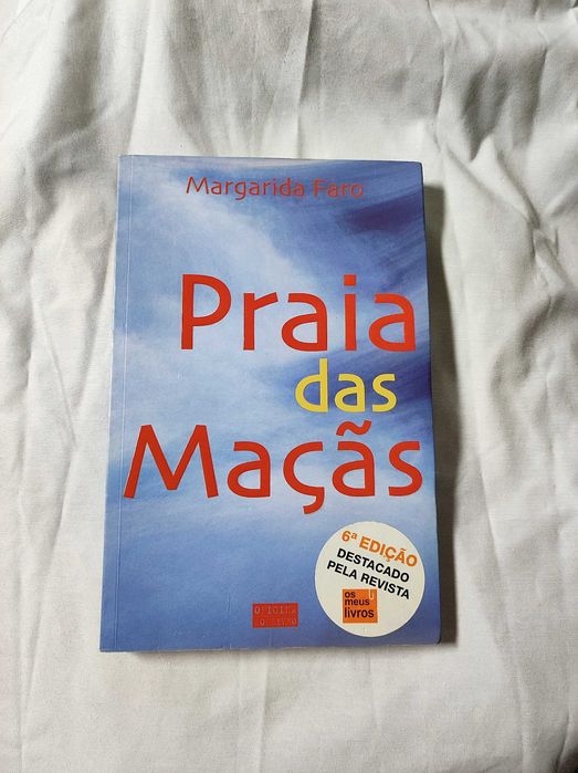 Livro Praia das Maçãs - Margarida Faro (Oficina do Livro)(c/ marcador)