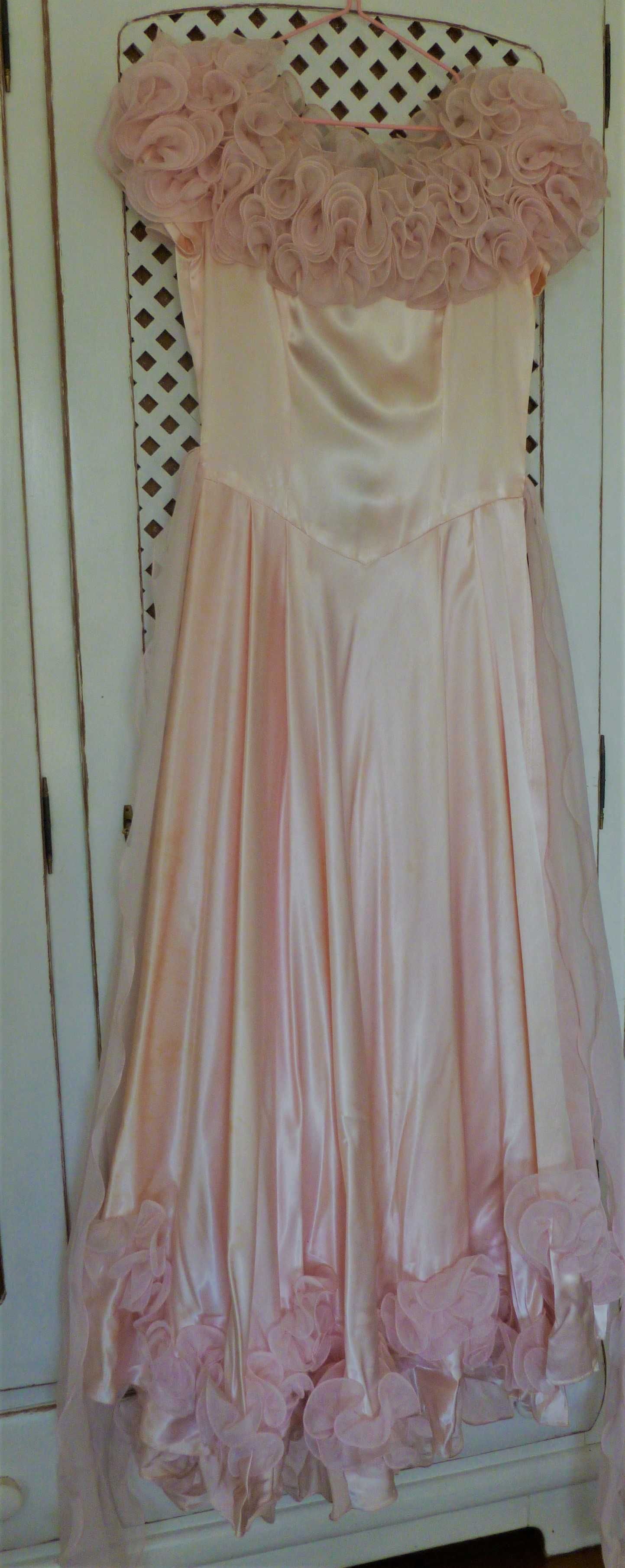 Vestido noiva cetim+ tule antigo inspirado vestido azul da Cinderella