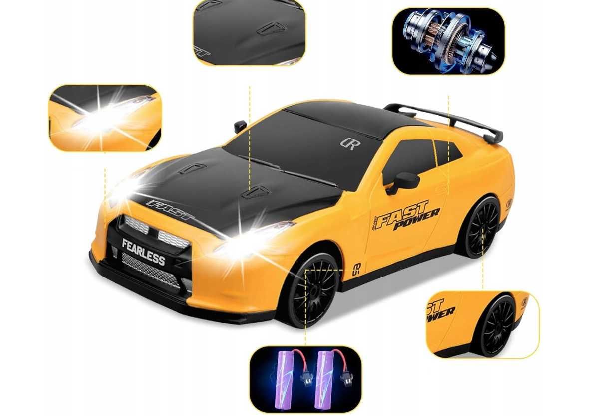 Zdalnie Sterowane Autko do Driftu ( DRIFTEK )
