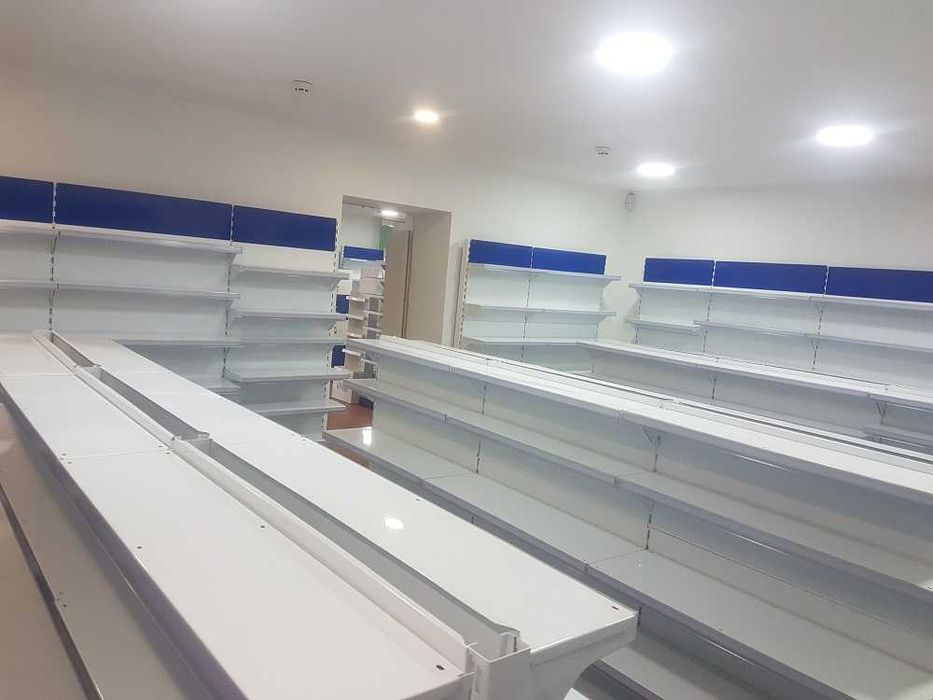 продаю ПОЛКИ (металл и стекло) для торговое оборудование