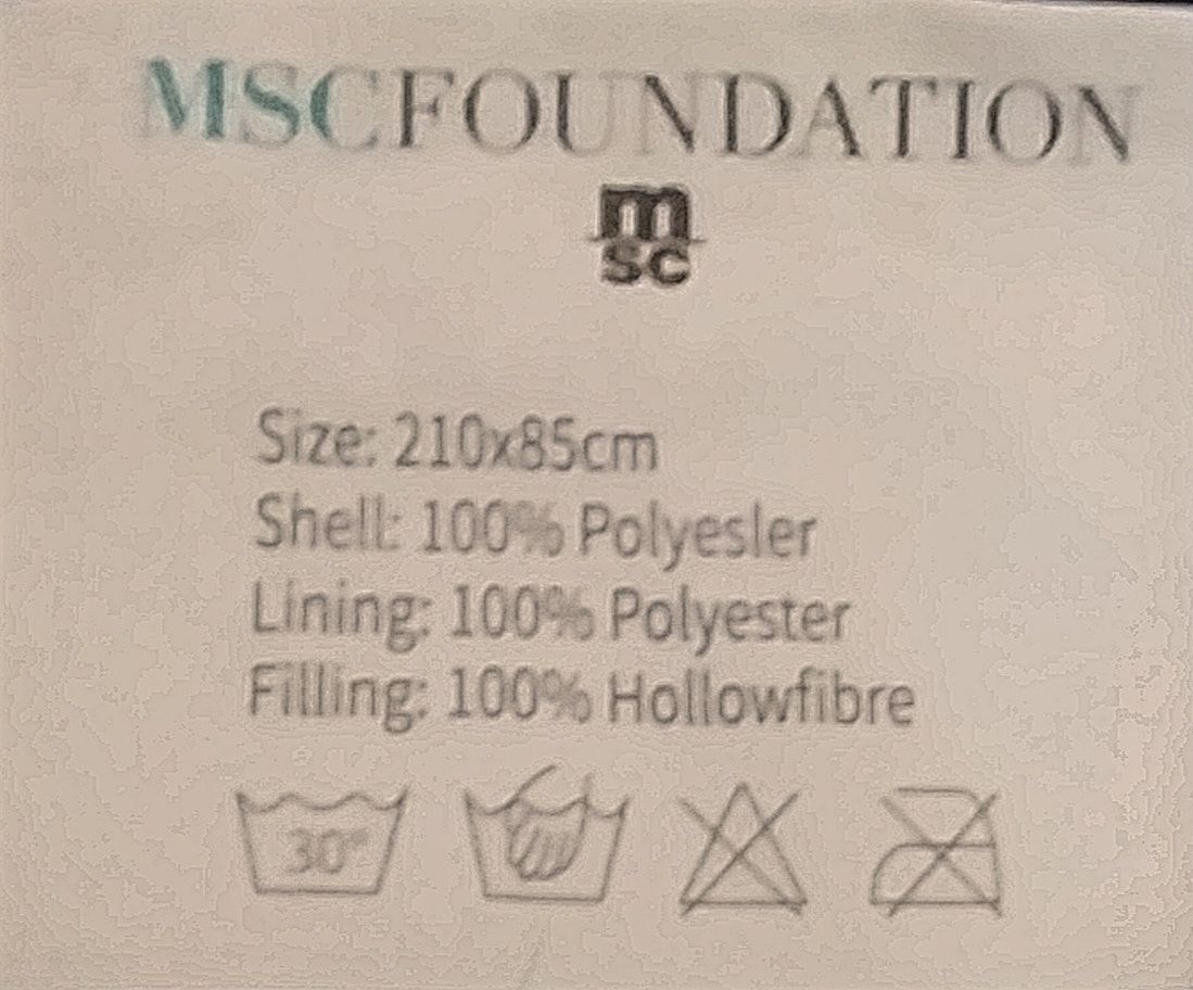 Спальник-одеяло msc foundation 210*85см