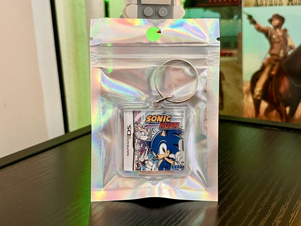 Brelok Sonic Rush - okładka gry Nintendo DS / NDS