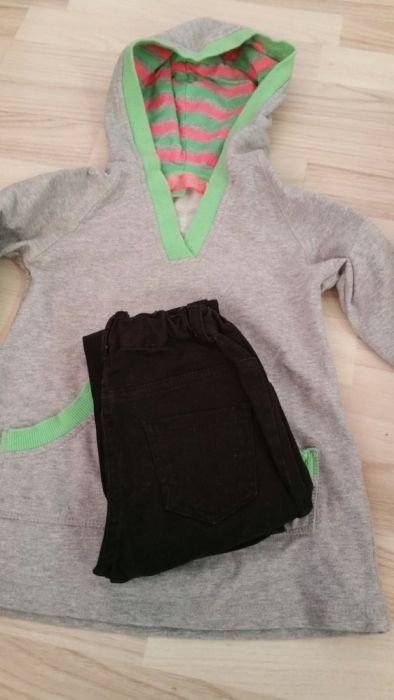 Zestaw komplet spodnie bluza tunika 5 10 15 COOL CLUB