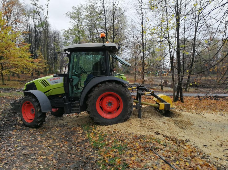 Frezowanie, karczowanie pni drzew ŚLĄSK, Katowice, Orzesze,Żory,Rybnik