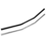 Guiador volante dobrado para trás 710 mm 22 mm