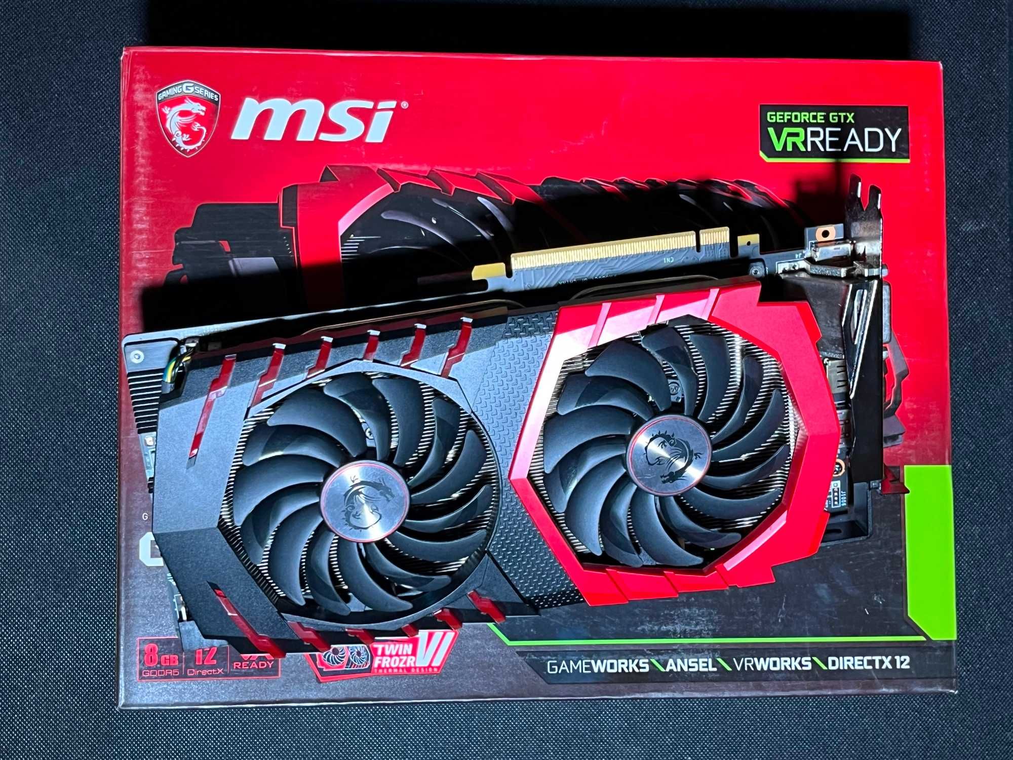 Відеокарта MSI GeForce GTX1070 8GB