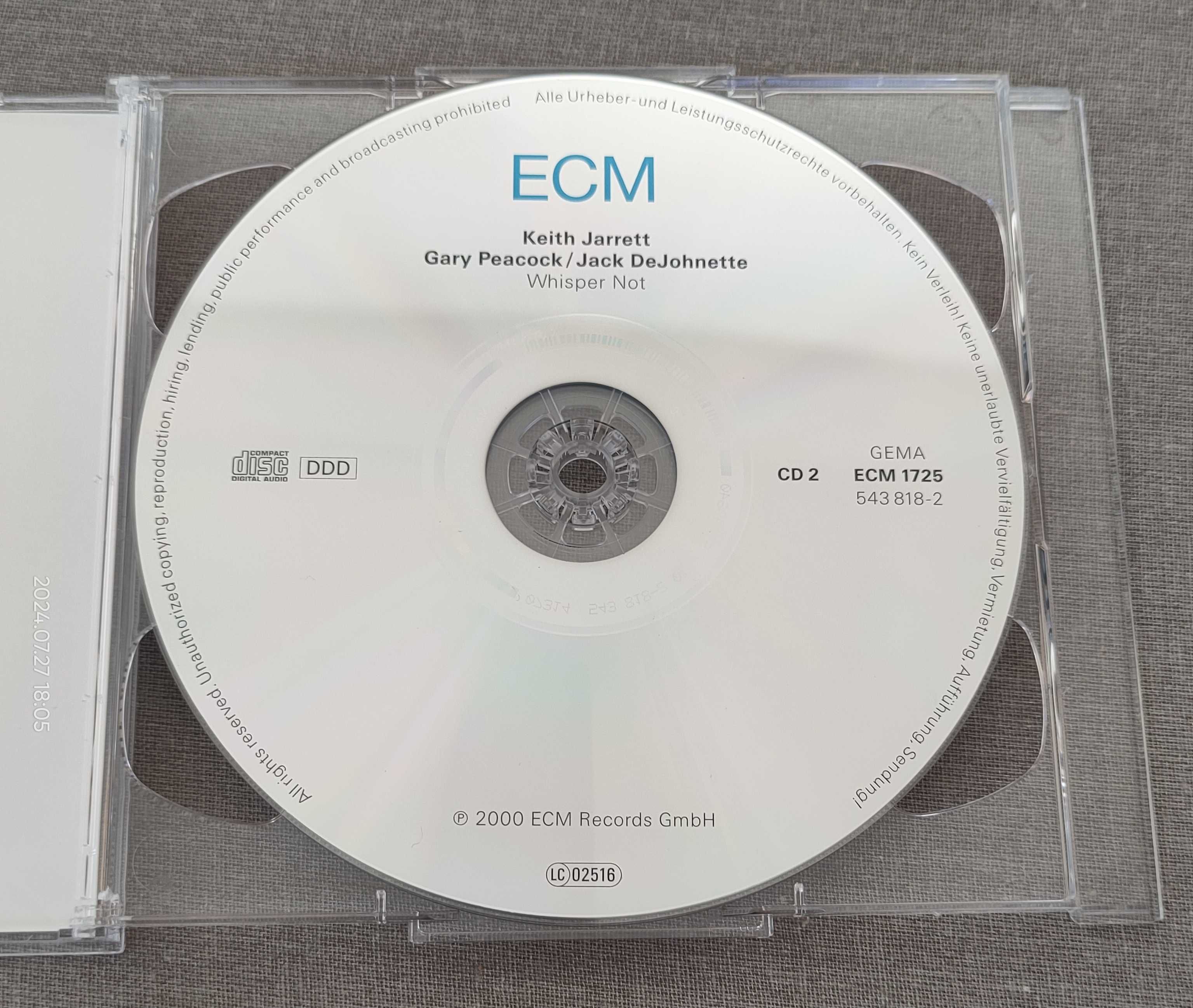 2 Cd's Keith Jarrett