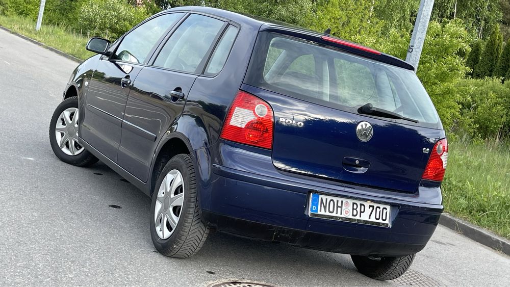 VOLKSWAGEN POLO 1.4 Mpi 04r Alu Klima Elektryka z Niemiec