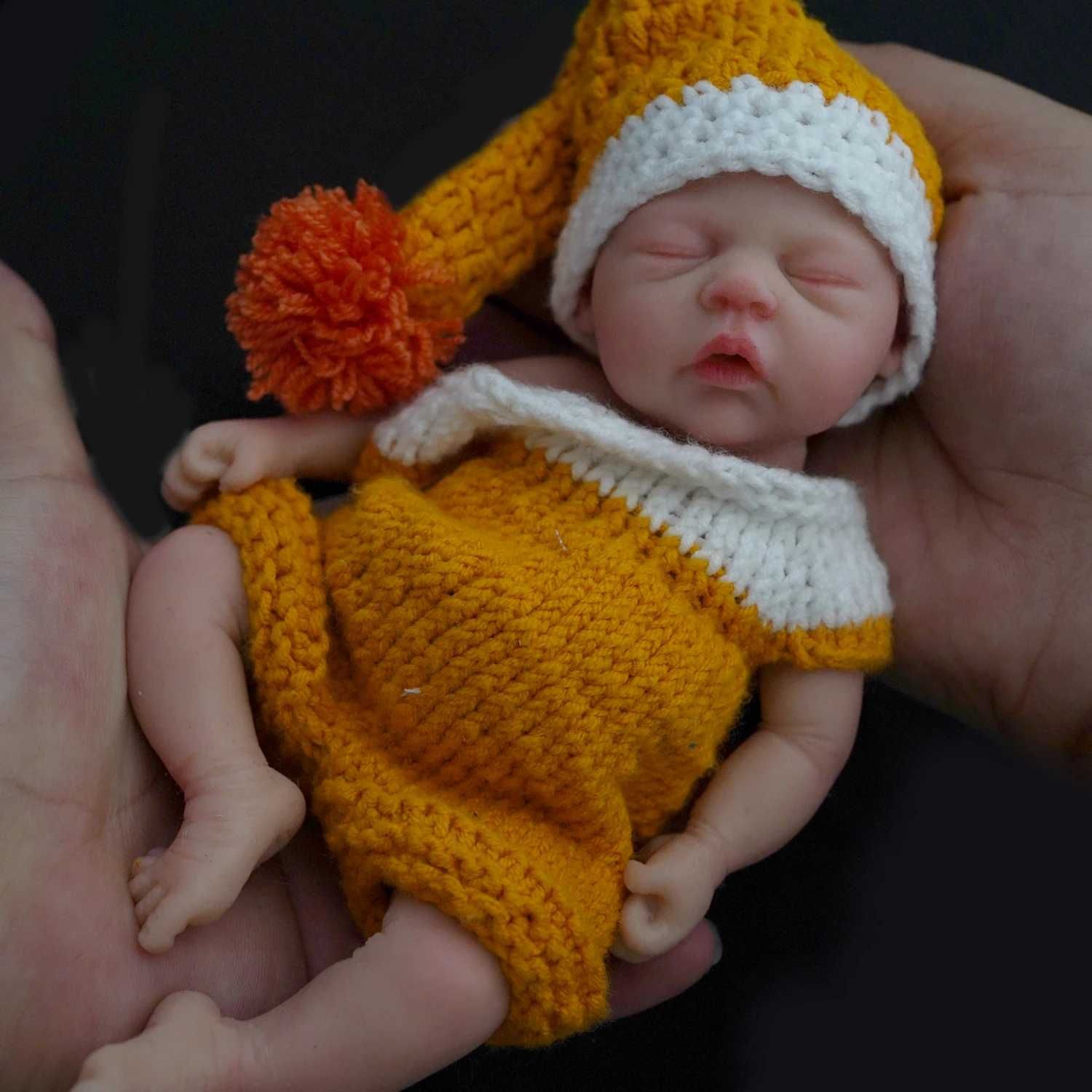 ARCYDZIEŁO ! Lalka Reborn Wcześniak Cały Z MIĘKKIEGO SILIKONU Okazja !
